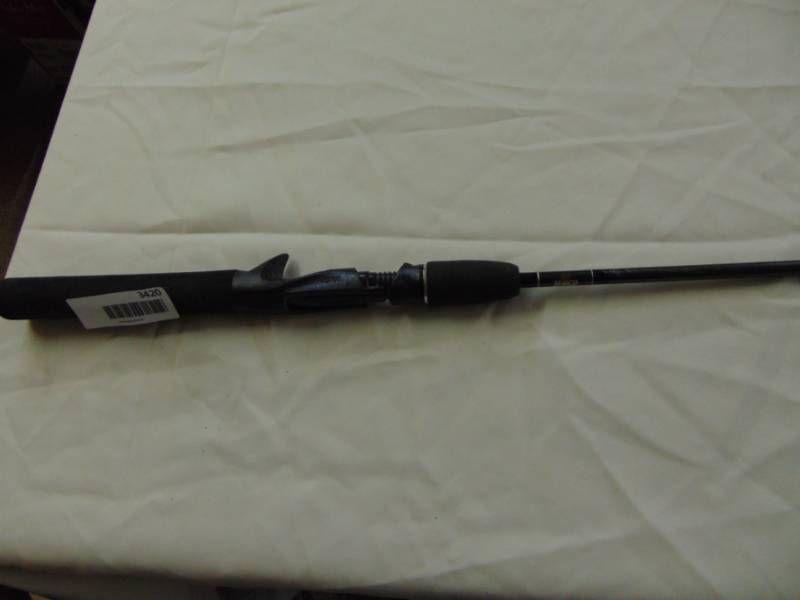 lot 3420 image: ROD ONLY -- ZEBCO BLACK