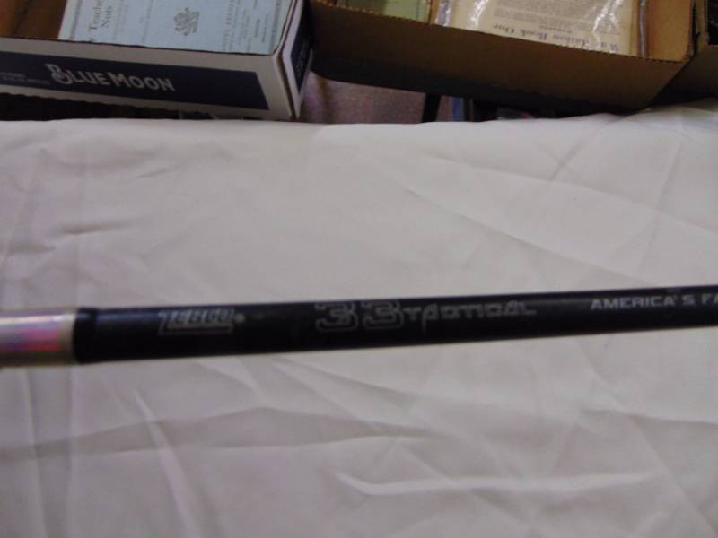 lot 3428 image: ZEBCO 33 FISHING ROD BLACK