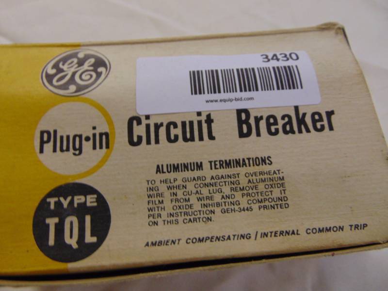 lot 3430 image: 2 --TWO POLE 40AMP BREAKERS