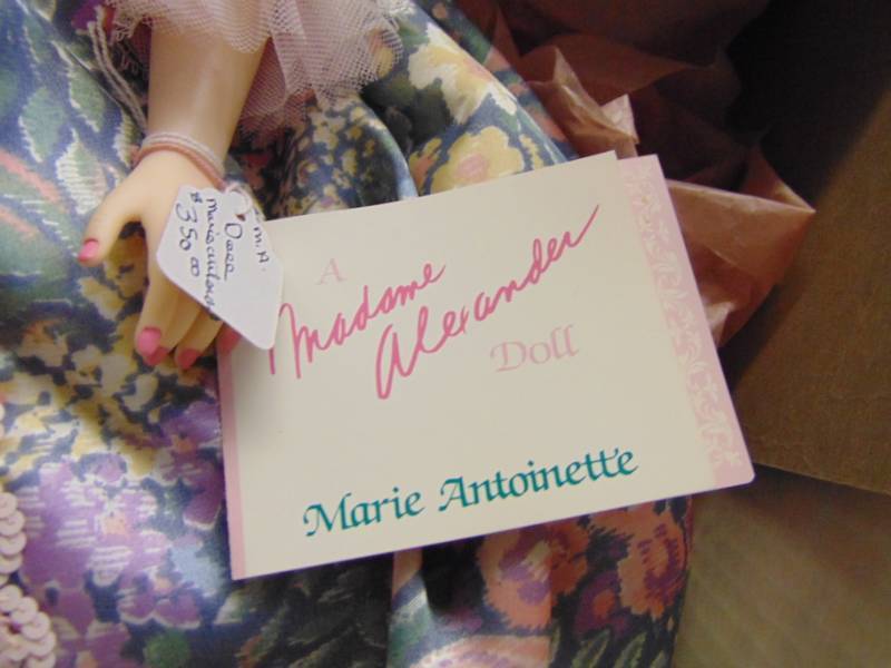 lot 3499 image: VINTAGE DOLL - MARIE ANTOINETTE 2248 -- AMEXANDER CO NEW YORK