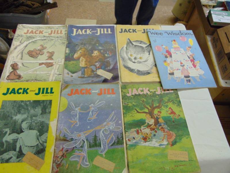 lot 3508 image: LOT OF JACK AND JILL MAGAZINES