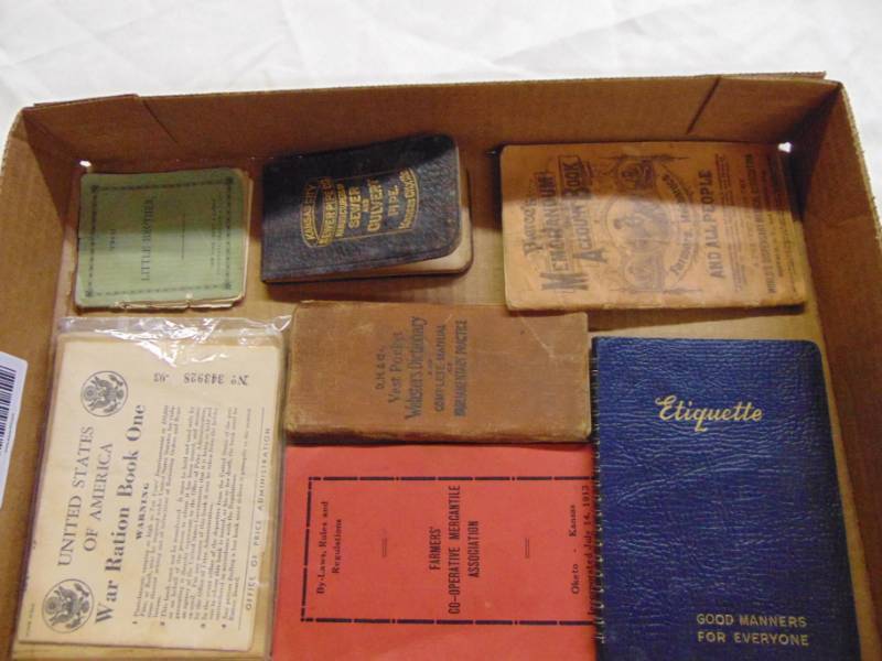 lot 3511 image: MISC OLD BOOKS