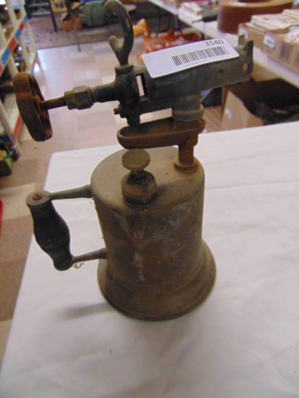 lot 3540 image: VINTAGE TORCH