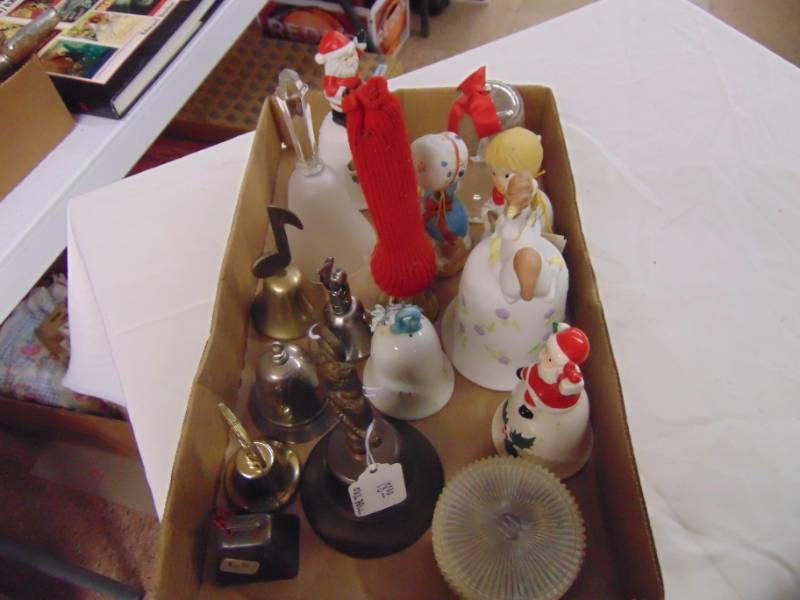 lot 3543 image: LOT OF ASSORTED BELLS
