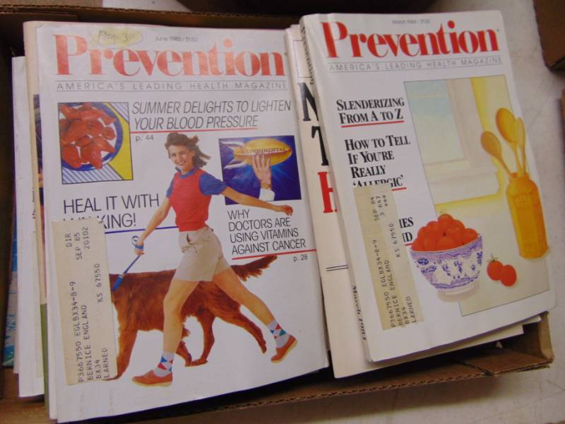 lot 3549 image: PREVENTION MAGAZINE LOT