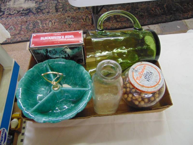 lot 3565 image: GLASSWARE ETC.