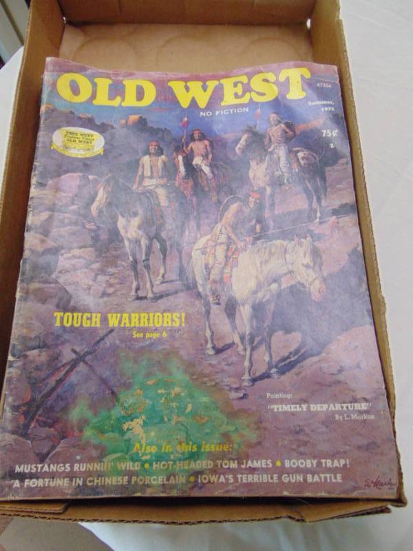 lot 3587 image: OLD WEST, TRUE WEST MAGAZINES ETC