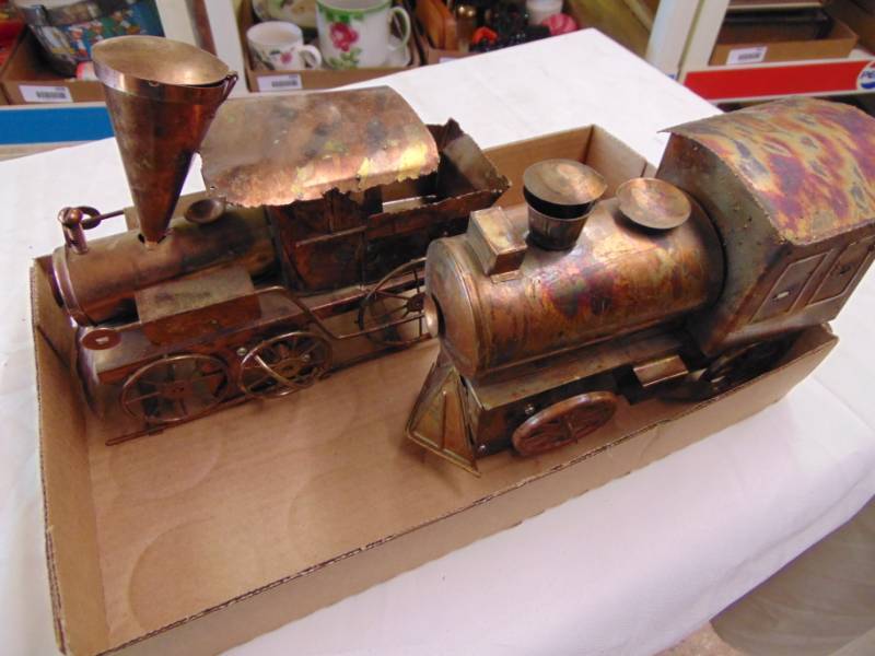 lot 3597 image: COPPER TOY LOT