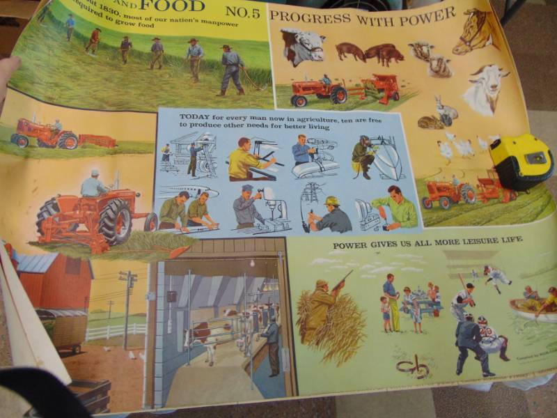lot 3600 image: AG POSTER LOT ETC