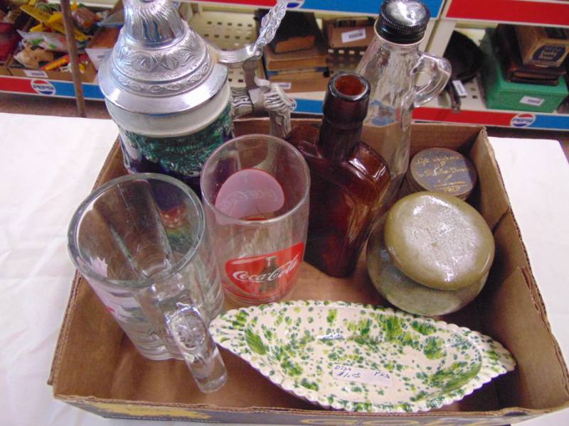 lot 3617 image: MISC GLASS