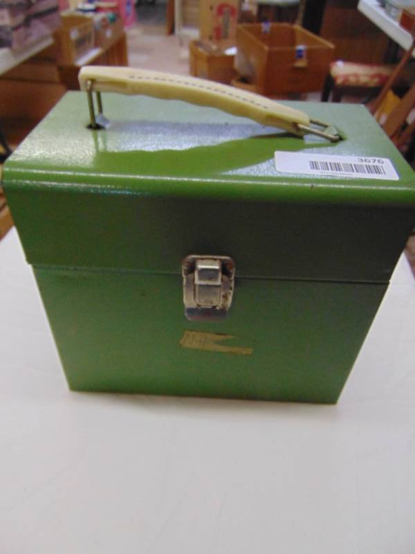 lot 3676 image: RECORDS IN CARRYING CASE
