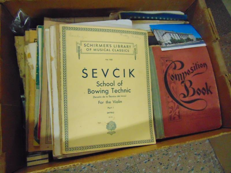 lot 3718 image: VINTAGE SHEET MUSIC