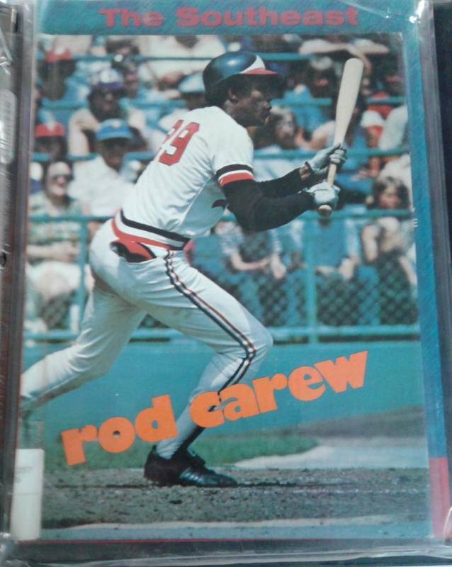 lot 1063 image: Collection of Vintage and Spring Training Baseball Magazine In Binder
