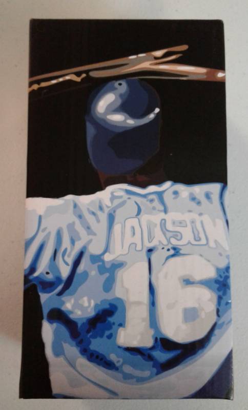 lot 1016 image: Bo Jackson Bobblehead Bat Break Royals Charities Special Edition New In Box Never Opened - Sold Out at FanFest