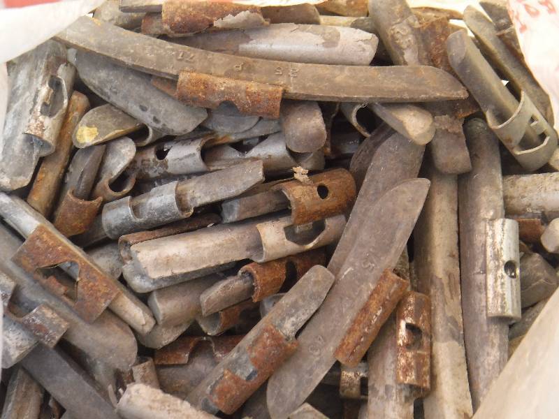 lot 1247 image: Mixed bag of lead weights