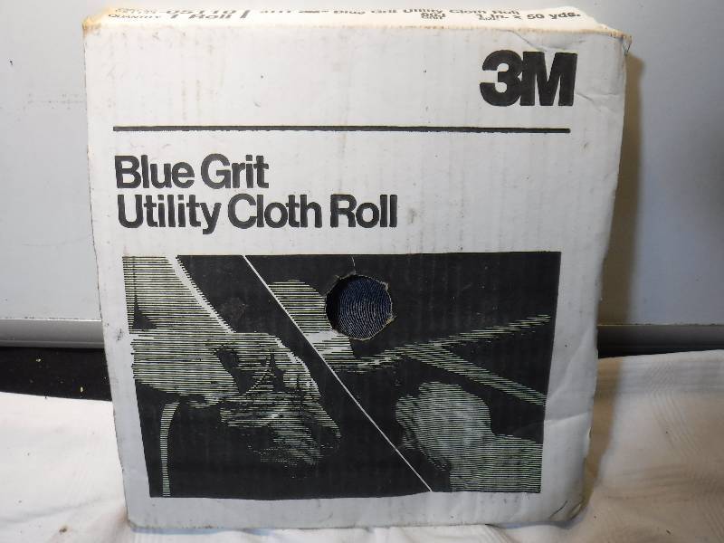 lot 1282 image: 3M blue grit utility cloth roll