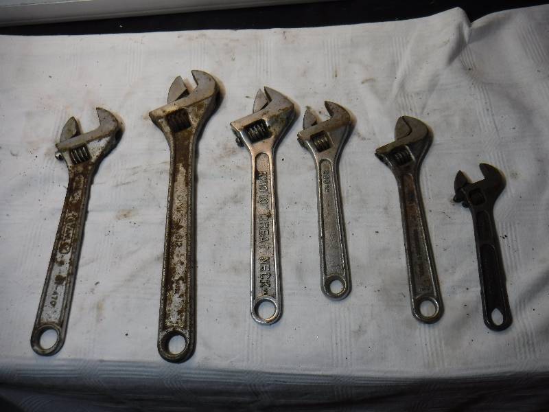 lot 1297 image: Mixed wrench lot