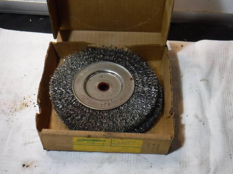 lot 7357 image: 2 6 wire brush wheels