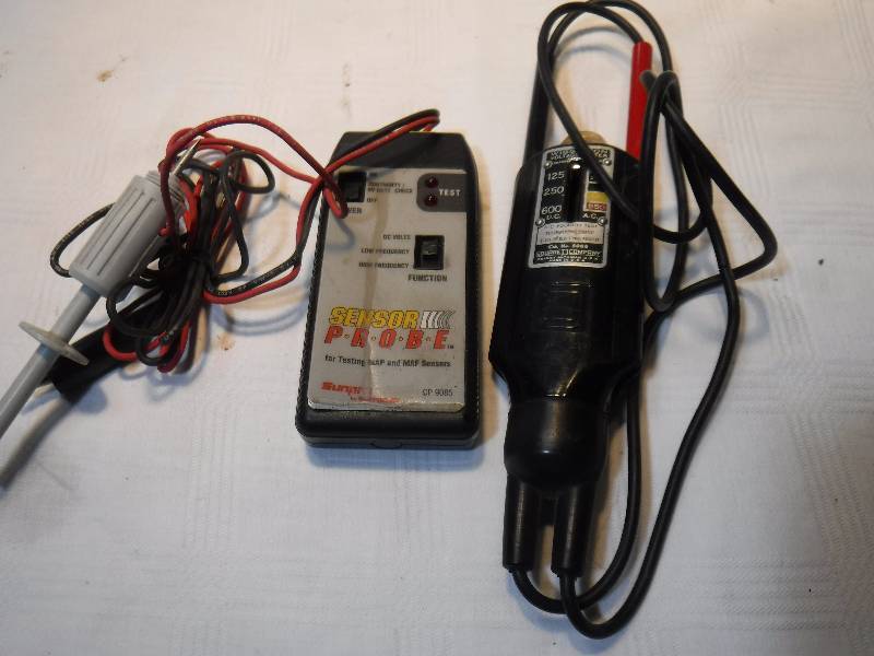 lot 7361 image: Map MAF tester probe and voltage tester