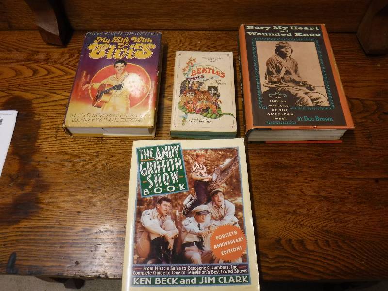 lot 7407 image: Bury my heart at wounded knee and other good read books