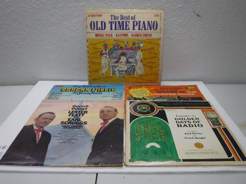 lot 7186 image: More old time music records