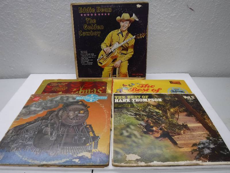 lot 7194 image: Country and blue grass records lot