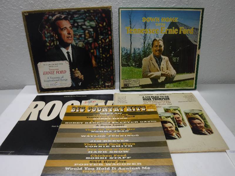 lot 7196 image: Rocky soundtrack and more record lot