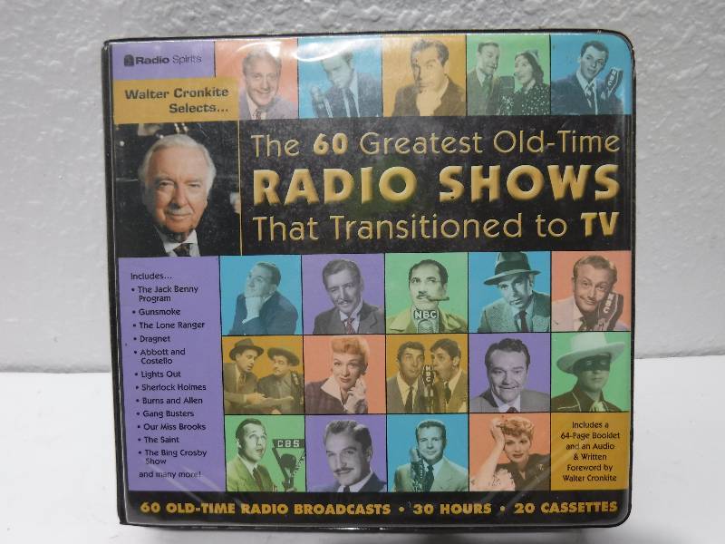 lot 7200 image: 60 old time radio shows cassette tapes