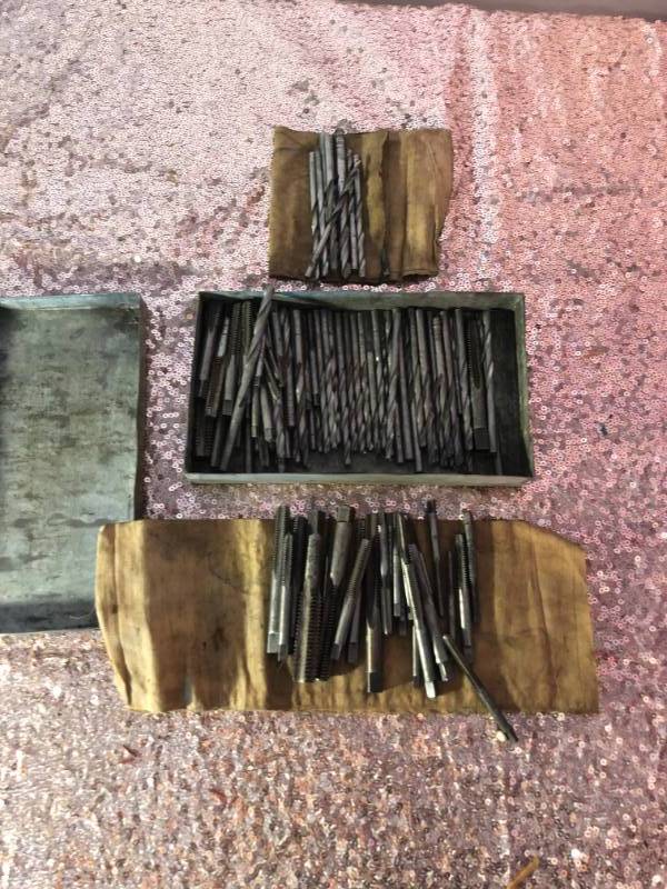 lot 6162 image: Lot of Vintage Drill Bits