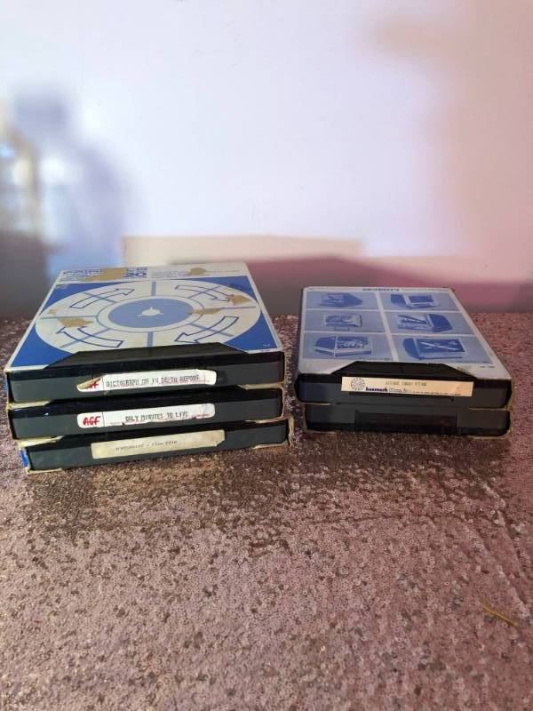 lot 6165 image: Vintage 1950s Seventy & Galaxy Projector Reels