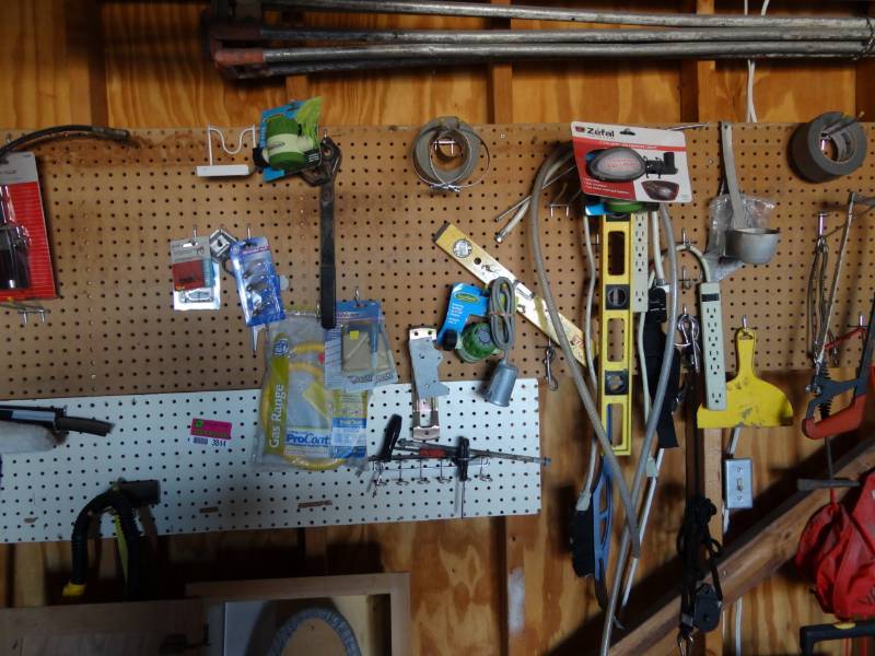 lot 3844 image: Ironing Board, Bird Cage, Tools and More