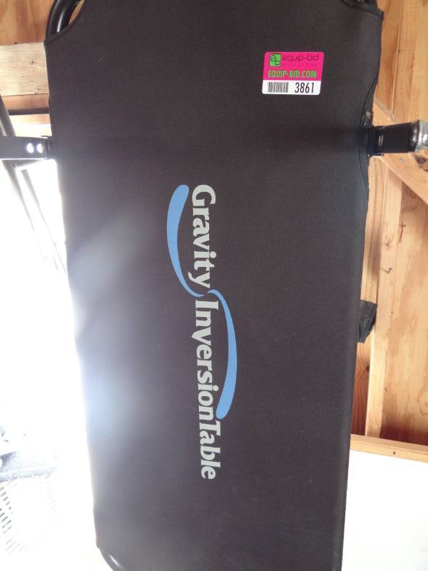 lot 3861 image: Gravity Inversion Table