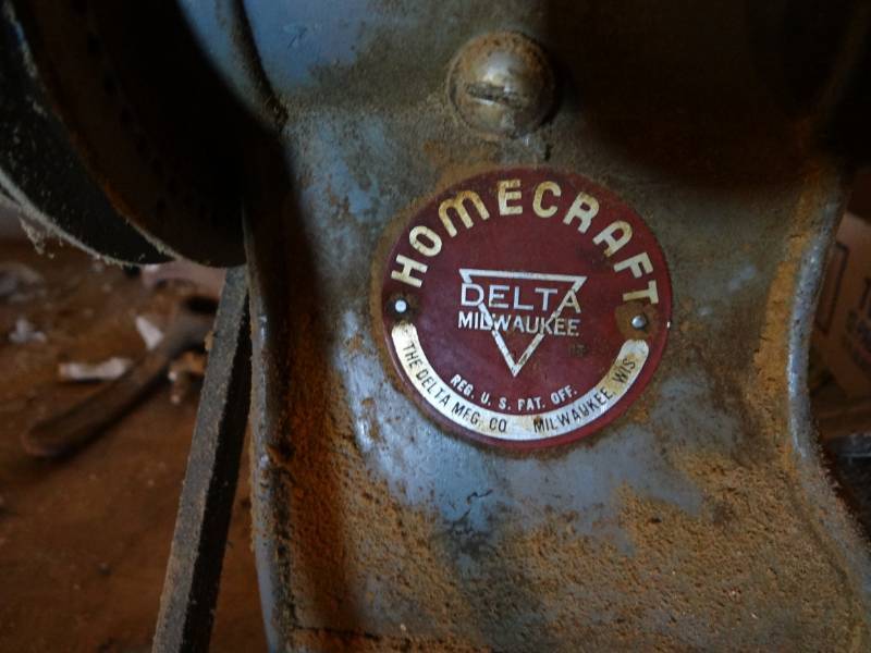 lot 3883 image: Homecraft Delta milwaukee lathe.