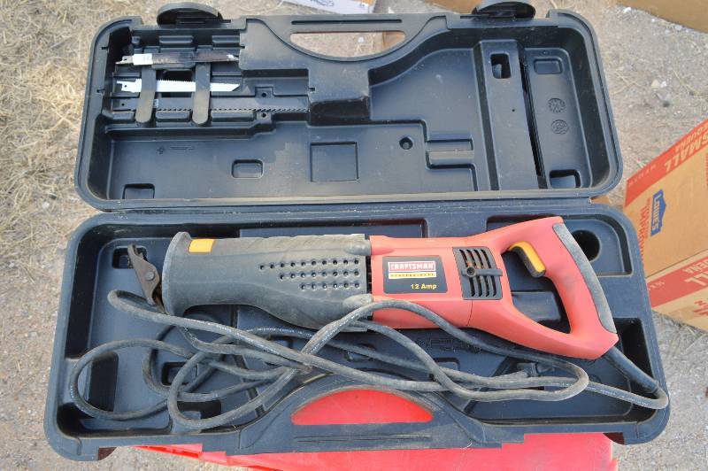 lot 1012 image: Craftsman Reciprocating Saw - 12 amp