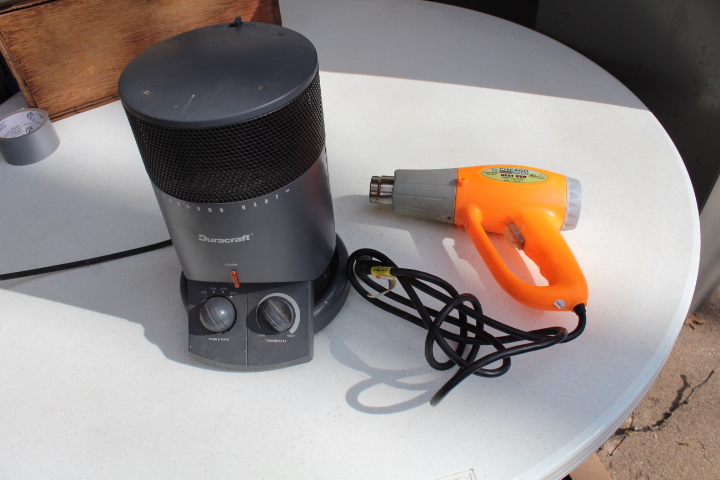 lot 1066 image: Heat Gun & Duracraft Surround Heat Heater