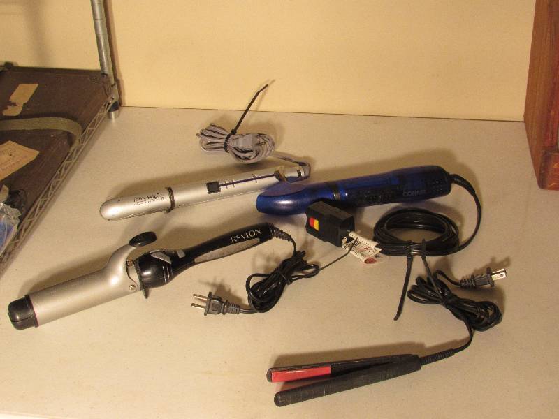 lot 5013 image: 3 Hair Straighteners - 1 Revlon, 1 John Frieda, 1 no brand