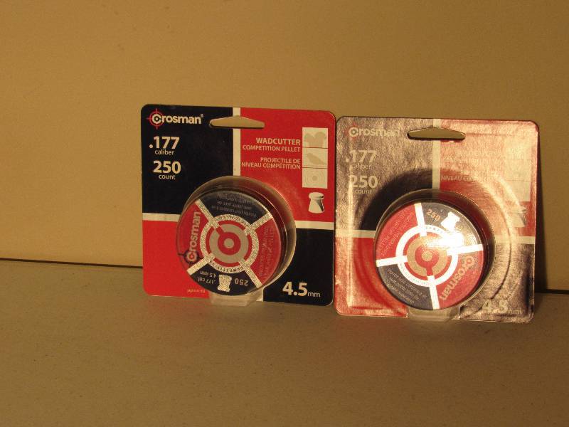 lot 5024 image: 2 Crossman .177 Caliber Pellets - 250 count