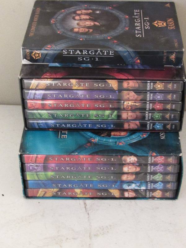 lot 5071 image: Stargate SG.1 Season 7, 8 & 9 DVD