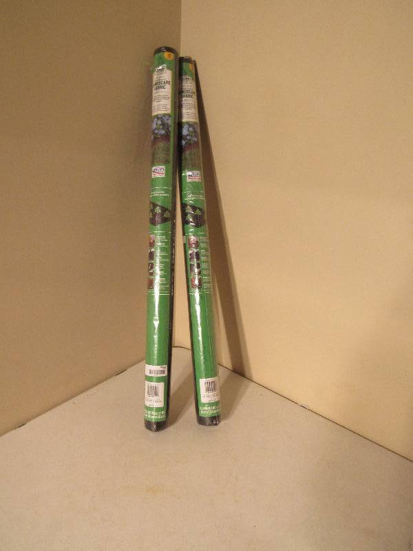 lot 5182 image: 2 Rolls weed control landscape fabric