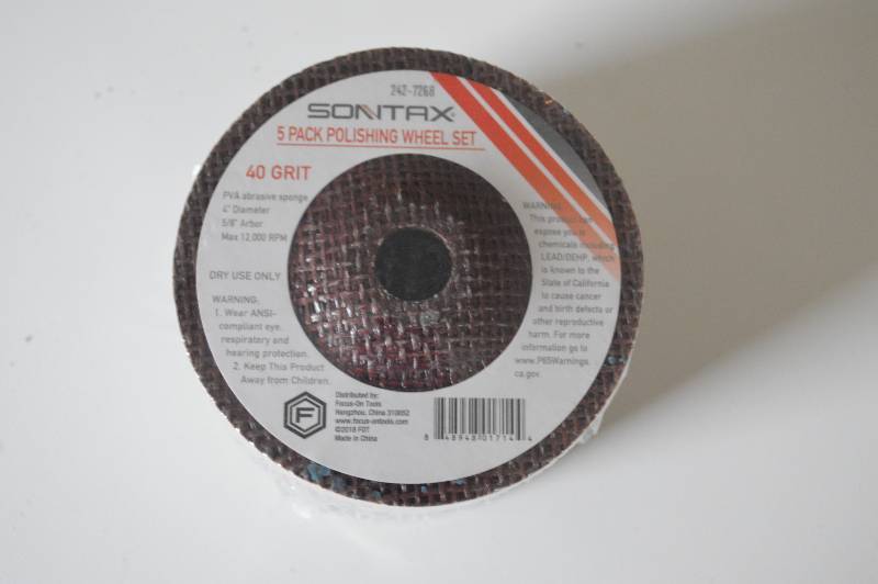 lot 1089 image: 5 pack Polishing Wheel Set - New