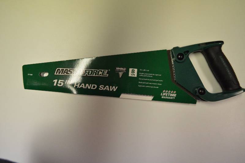 lot 1141 image: 15 Hand Saw - New