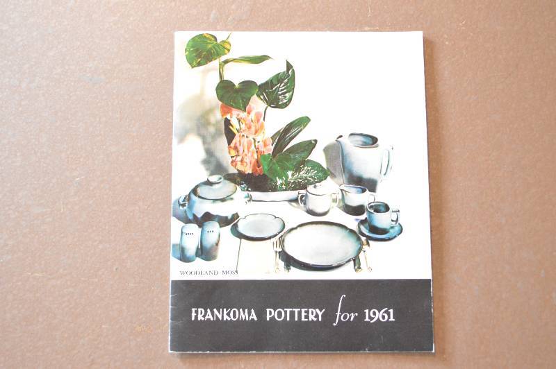 lot 1345 image: Frankoma Pottery for 1961 catalog - vintage & cool
