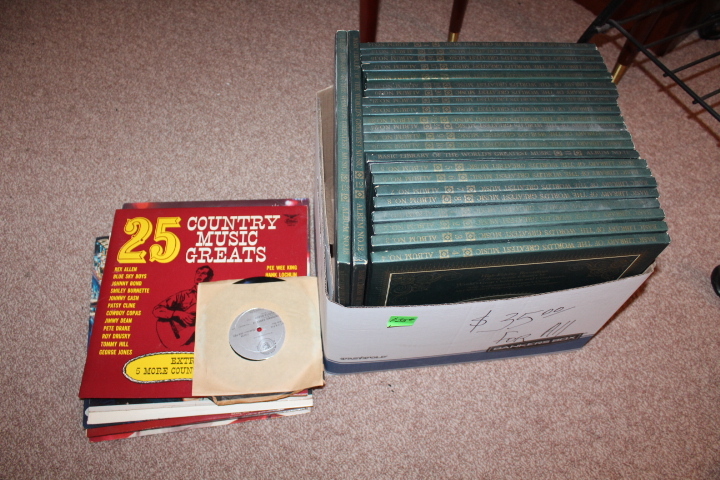 lot 1805 image: Box of Records