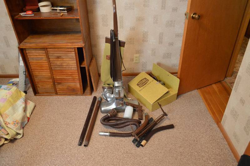 lot 1578 image: Kirby vacuum with attachments