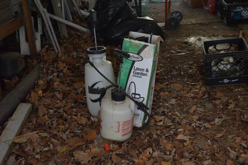lot 1973 image: 3 garden sprayers