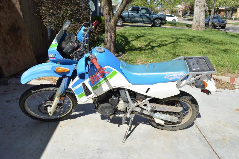lot 1160A image: 1993 Kawasaki KLR 650