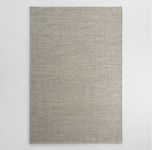 lot 105 image: Gray Metallic Woven Jute Alden Area Rug  9ftx12ft