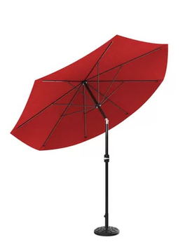lot 2 image: Kelton 10 Market Umbrella -Wine Red