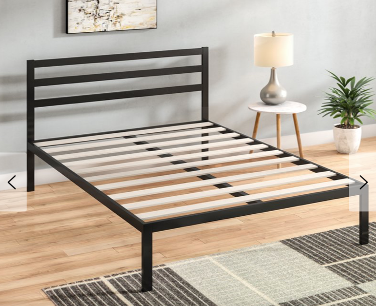 lot 38 image: Avey Platform Bed - Size Full
