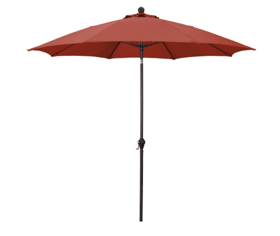 lot 42 image: 9ft Market Umbrella - Fabric  Polyester Brick